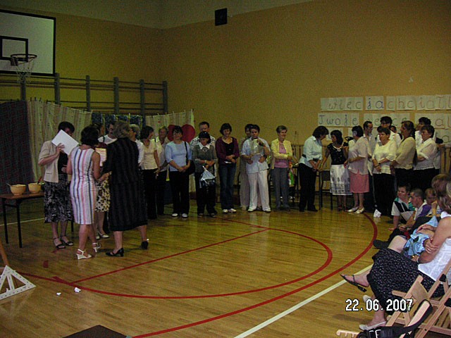 Uroczyste zakończenie Roku Szkolnego 2006/2007, zdjęcie 35 z 38