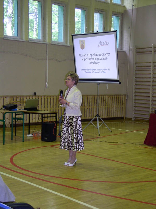 Konferencja regionalna „Uczeń Niepełnosprawny w Polskim Systemie Oświatowym”, zdjęcie 13 z 34