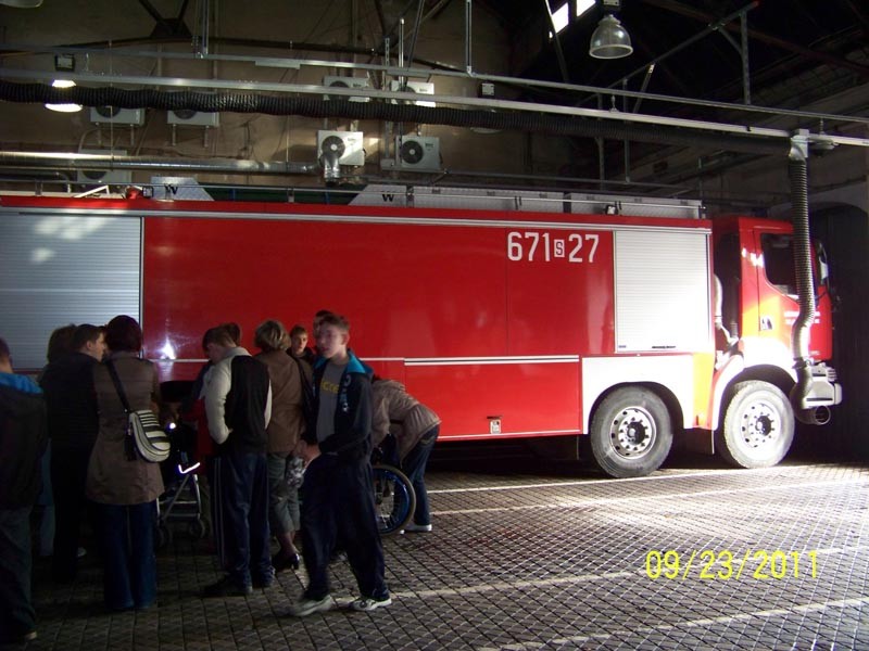 Wycieczka do siedziby Państwowej Straży Pożarnej w Zabrzu, zdjęcie 6 z 13