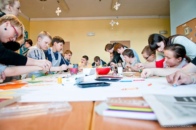 Warsztaty plastyczne we współpracy ze studentami ASP Katowice, zdjęcie 3 z 26