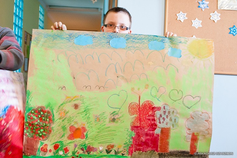 Warsztaty plastyczne we współpracy ze studentami ASP Katowice, zdjęcie 14 z 26