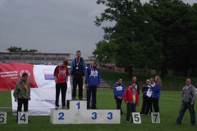 Olimpiada specjalna - oficjalne zawody w Raciborzu, zdjęcie 31 z 40