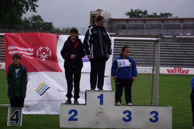 Olimpiada specjalna - oficjalne zawody w Raciborzu, zdjęcie 35 z 40