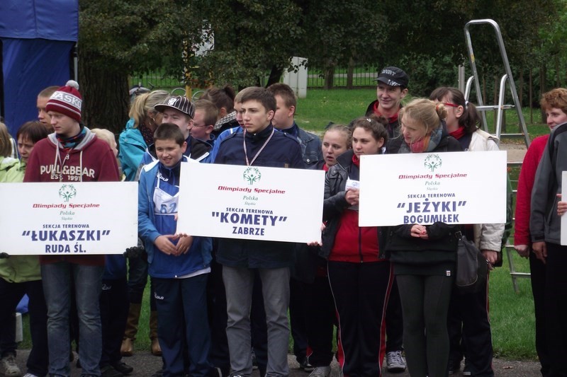 XVI Regionalny Miting Olimpiad Specjalnych w Biegach Przełajowych w Tychach, zdjęcie 2 z 22