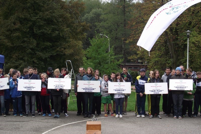 XVI Regionalny Miting Olimpiad Specjalnych w Biegach Przełajowych w Tychach, zdjęcie 3 z 22
