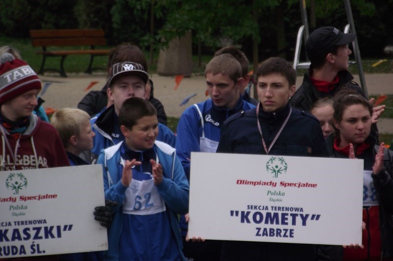 XVI Regionalny Miting Olimpiad Specjalnych w Biegach Przełajowych w Tychach, zdjęcie 5 z 22