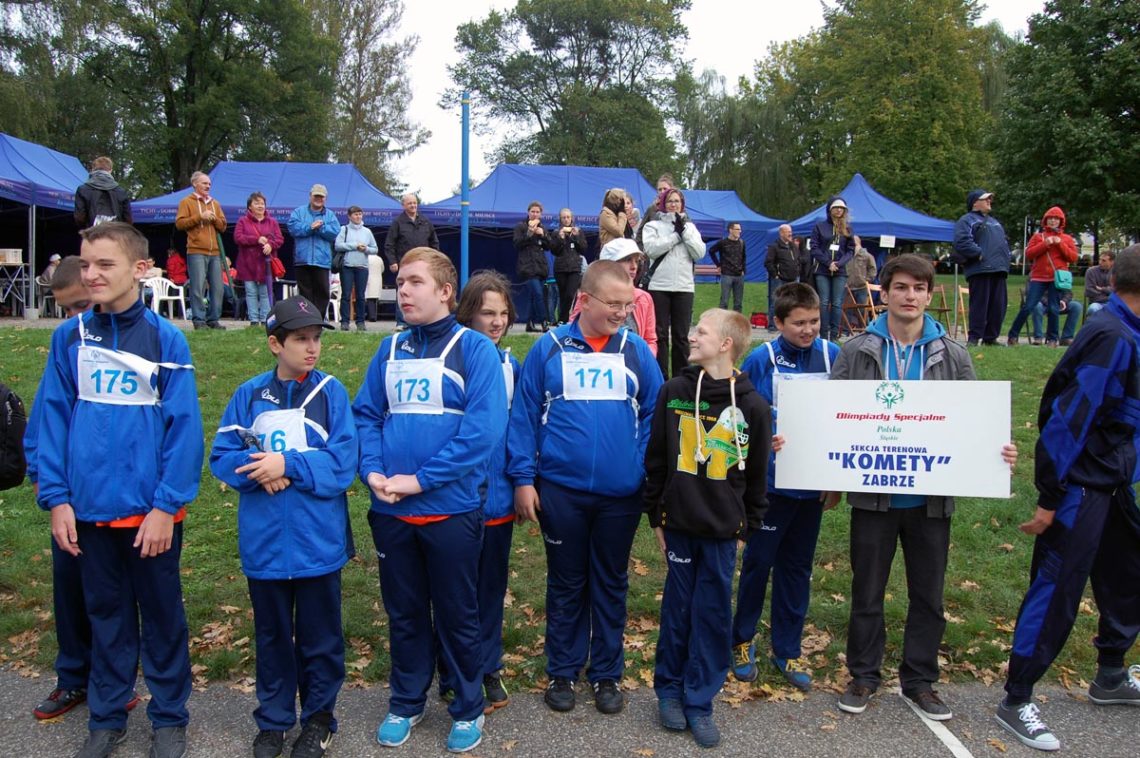 Komety biegi przelajowe Tychy 02