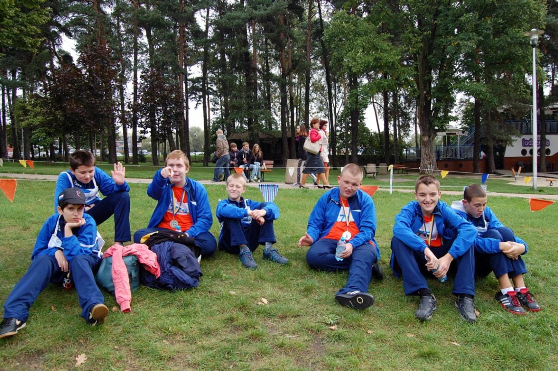 Komety biegi przelajowe Tychy 16