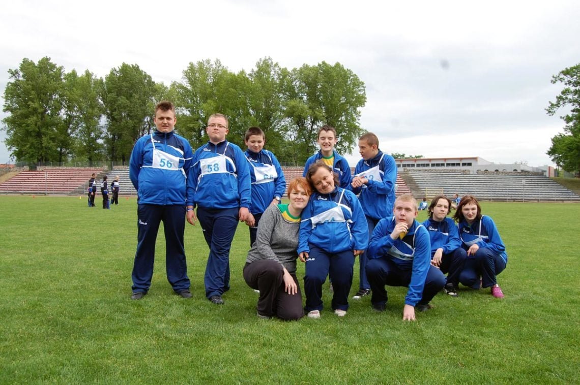 Zawody lekkoatletyczne w Raciborzu01