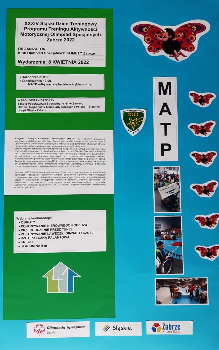 XXXIV Śląski Dzień Treningowy Aktywności Motorycznej (MATP) Olimpiad Specjalnych