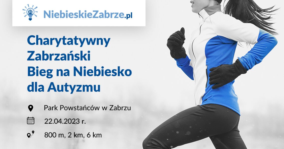 Charytatywny Zabrzański Bieg na Niebiesko dla Autyzmu