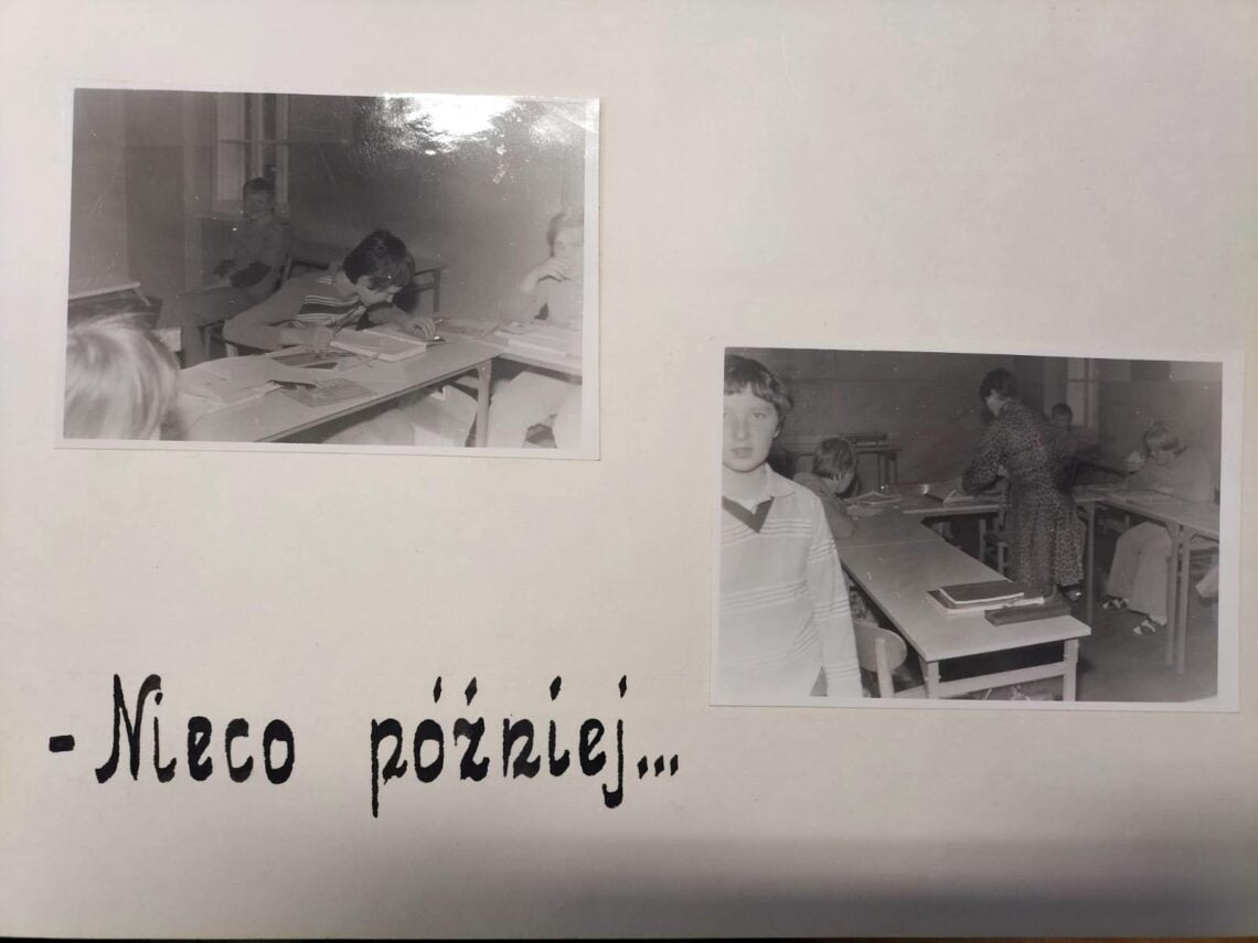 Wspomnienia początków istnienia szkoły...