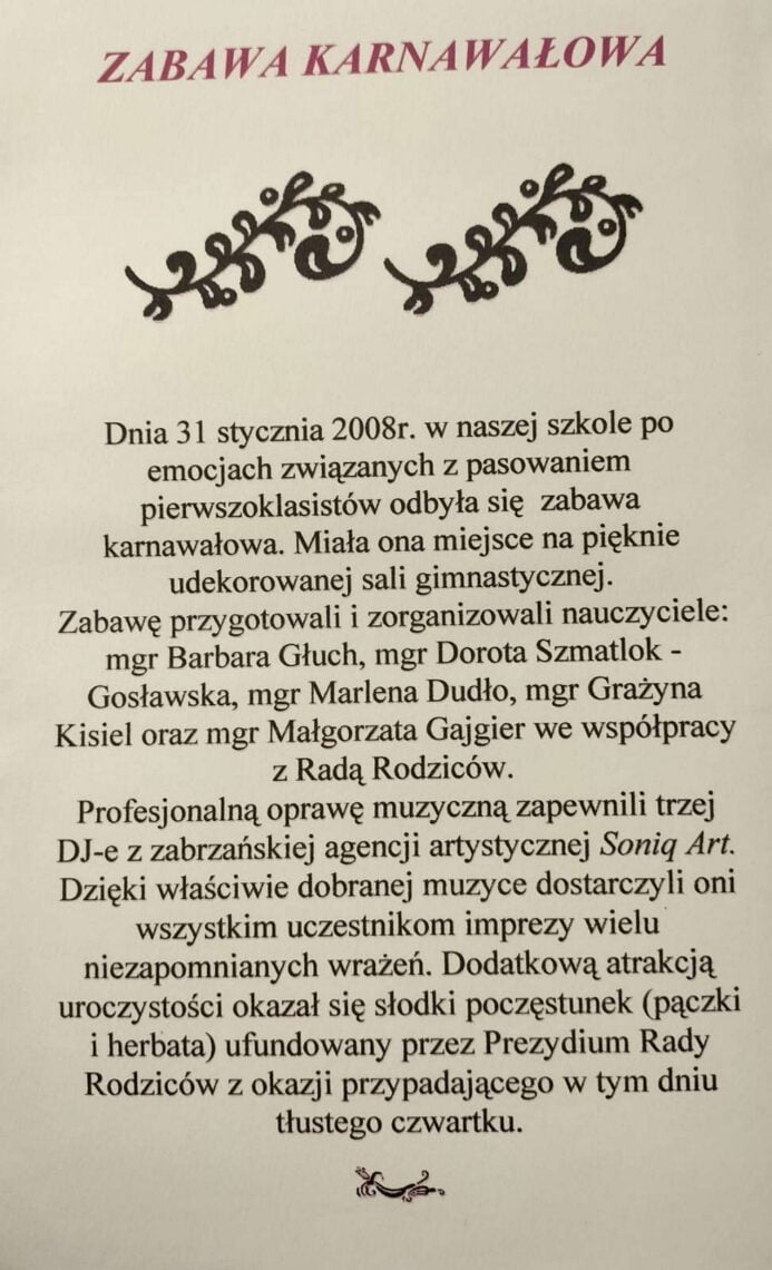 Kronika Szkolna 2007 2008 24