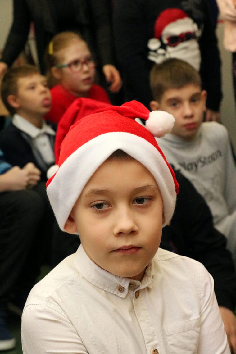 Wizyta Świętego Mikołaja w naszej szkole - 06.12.2024