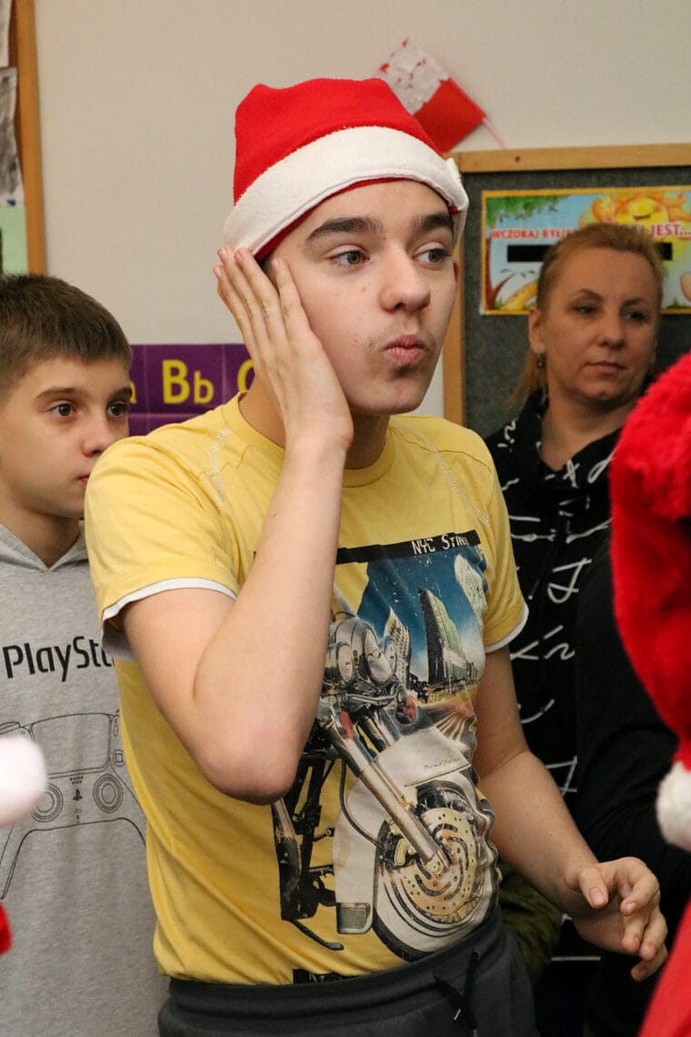 Wizyta Świętego Mikołaja w naszej szkole - 06.12.2024