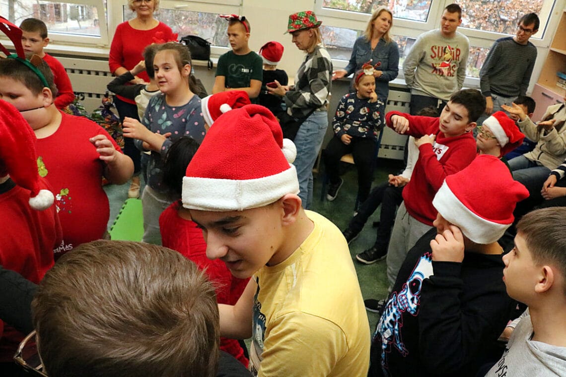 Wizyta Świętego Mikołaja w naszej szkole - 06.12.2024