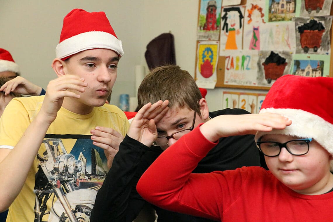Wizyta Świętego Mikołaja w naszej szkole - 06.12.2024