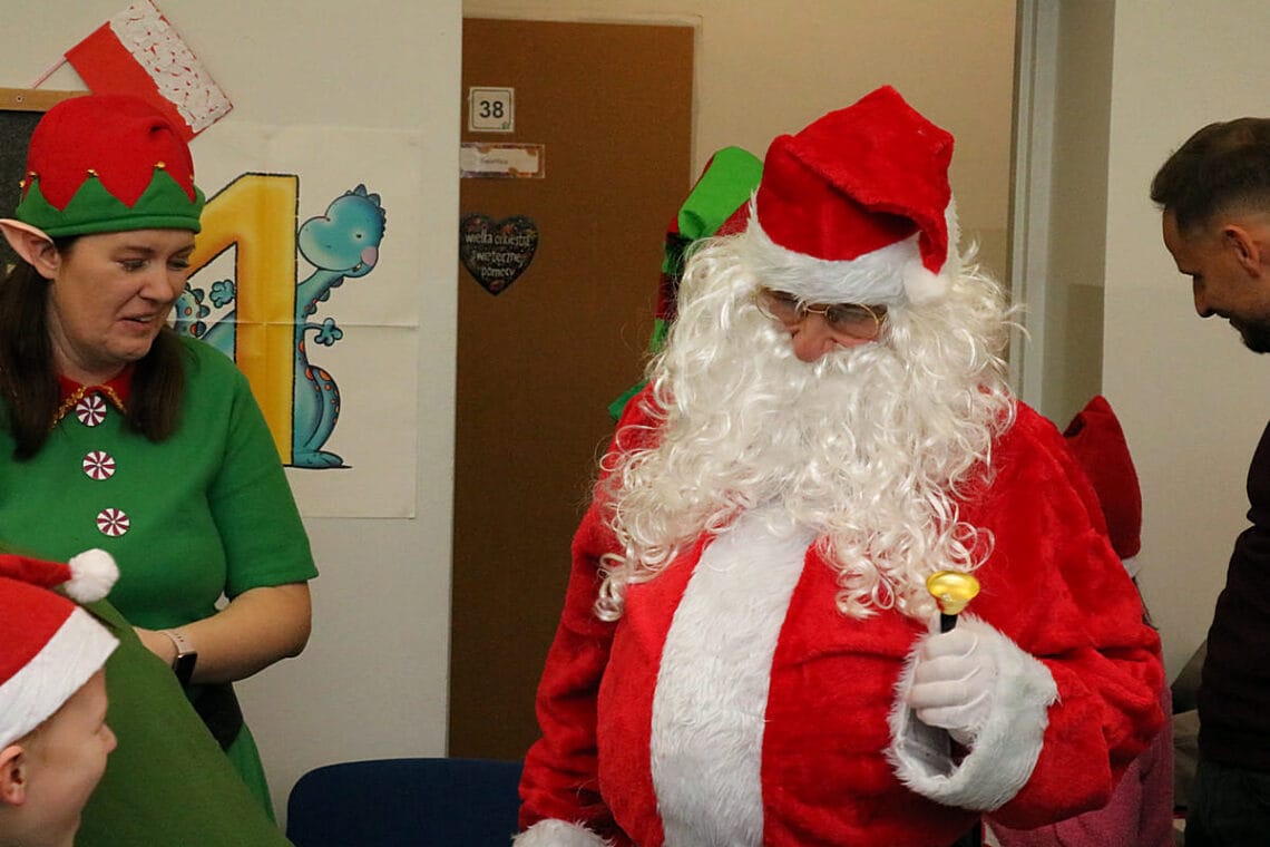 Wizyta Świętego Mikołaja w naszej szkole - 06.12.2024