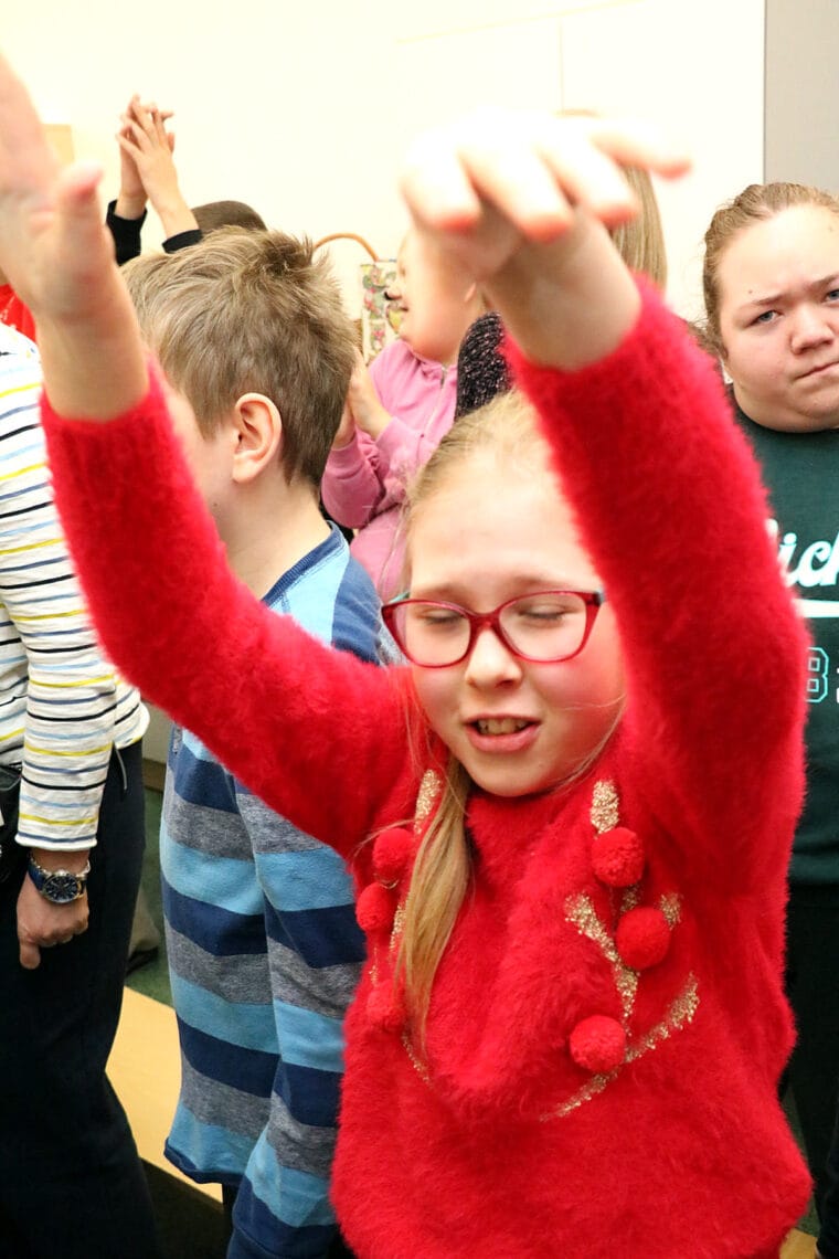 Wizyta Świętego Mikołaja w naszej szkole - 06.12.2024