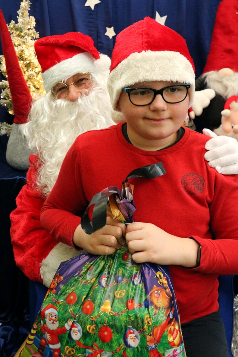 Wizyta Świętego Mikołaja w naszej szkole - 06.12.2024