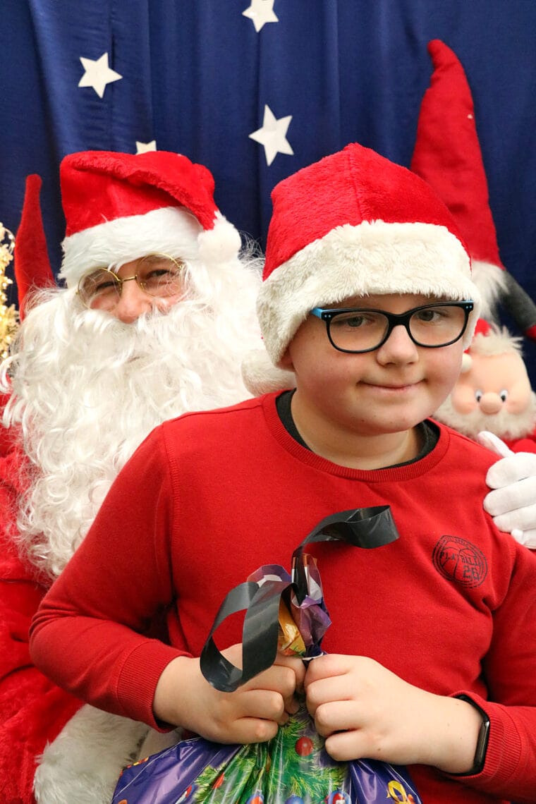 Wizyta Świętego Mikołaja w naszej szkole - 06.12.2024