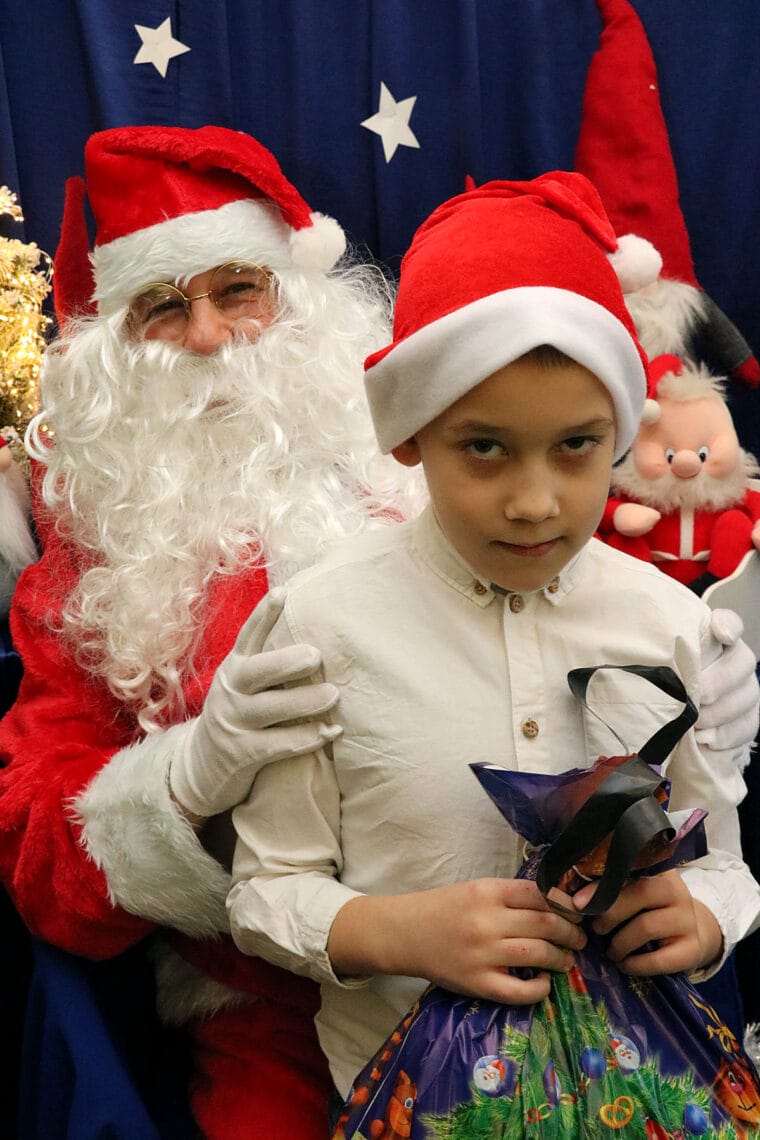 Wizyta Świętego Mikołaja w naszej szkole - 06.12.2024