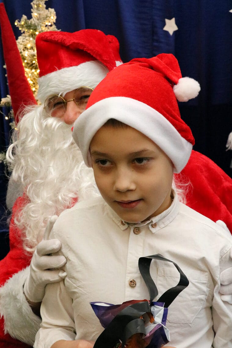 Wizyta Świętego Mikołaja w naszej szkole - 06.12.2024