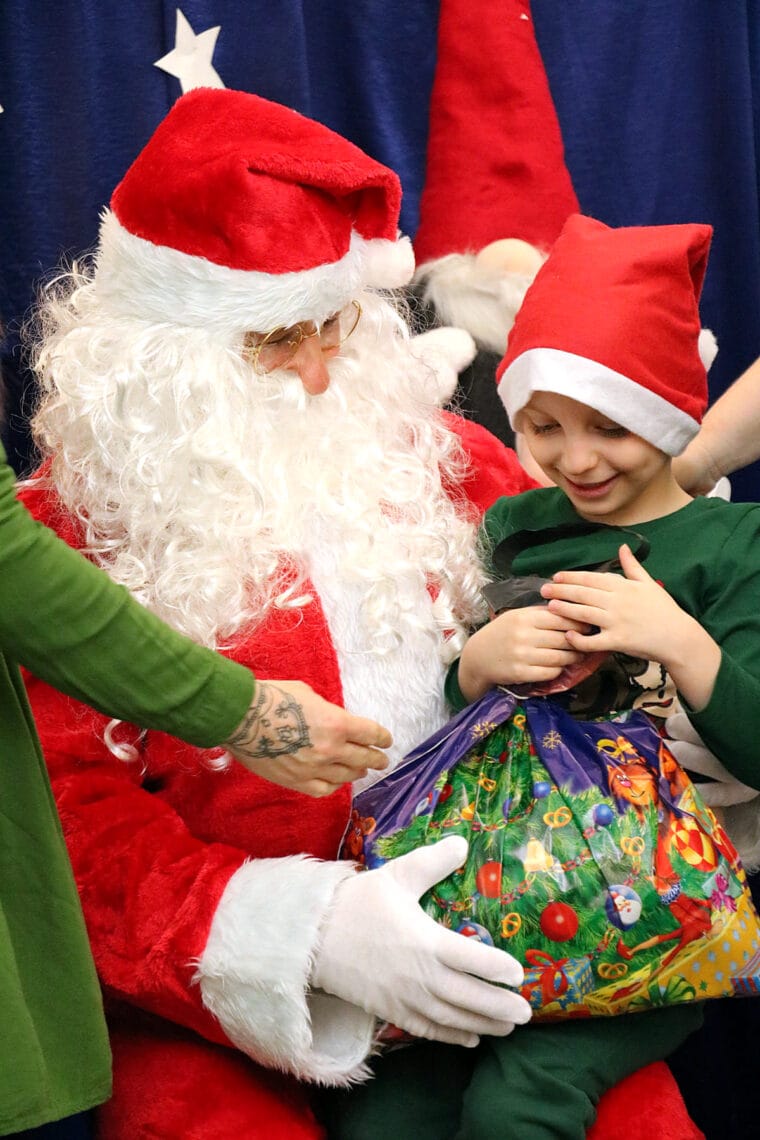 Wizyta Świętego Mikołaja w naszej szkole - 06.12.2024