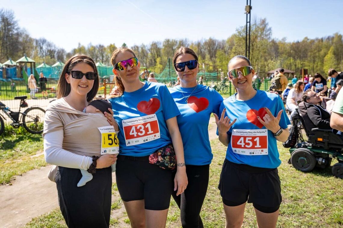 IV Niebieski Bieg dla Autyzmu Zabrze kwiecien 2026 fot. Pawel JaNic Janicki 022