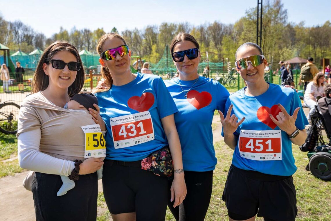 IV Niebieski Bieg dla Autyzmu Zabrze kwiecien 2026 fot. Pawel JaNic Janicki 023