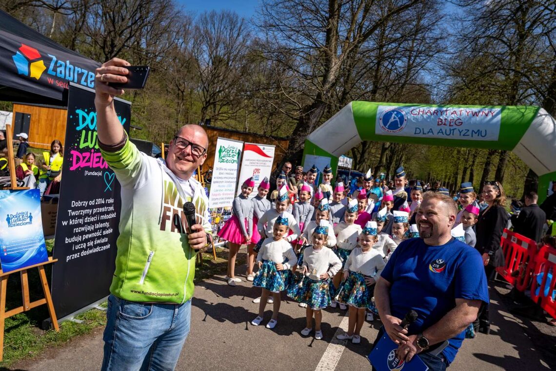 IV Niebieski Bieg dla Autyzmu Zabrze kwiecien 2026 fot. Pawel JaNic Janicki 026