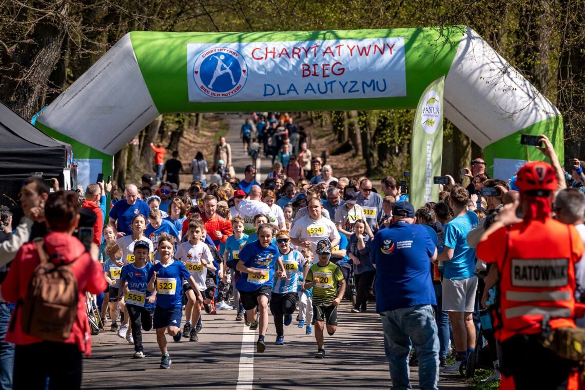 IV Niebieski Bieg dla Autyzmu Zabrze kwiecien 2026 fot. Pawel JaNic Janicki 043
