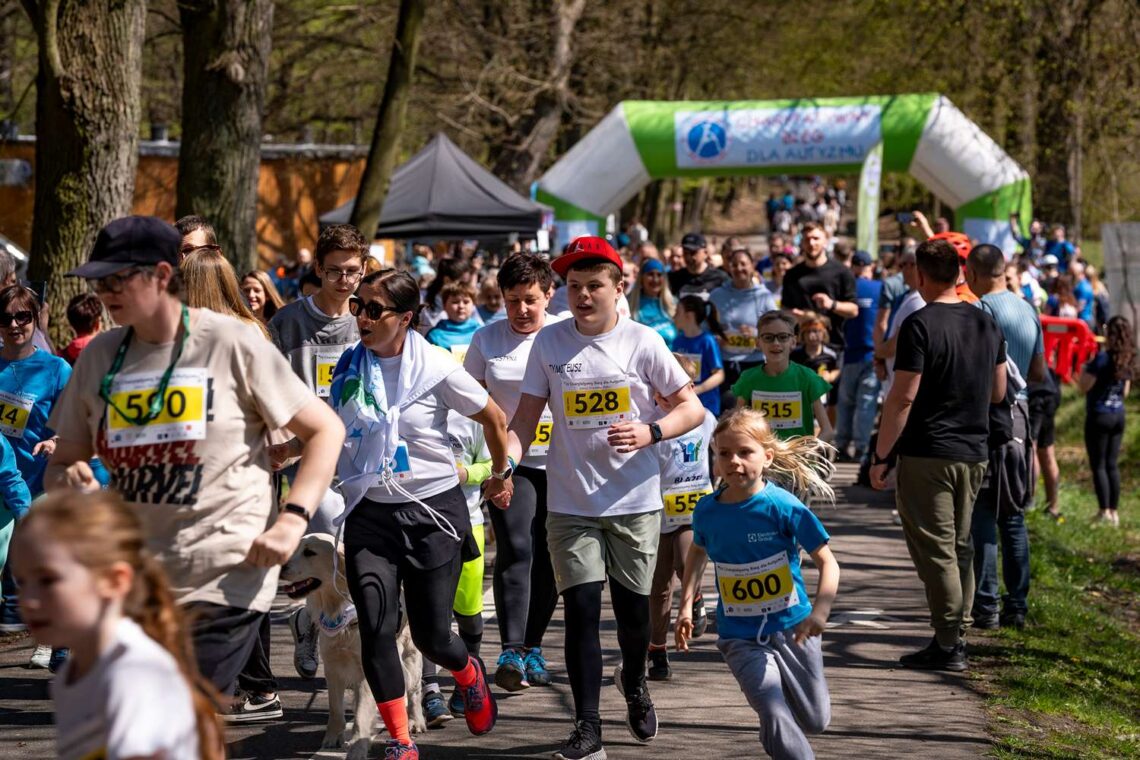 IV Niebieski Bieg dla Autyzmu Zabrze kwiecien 2026 fot. Pawel JaNic Janicki 045