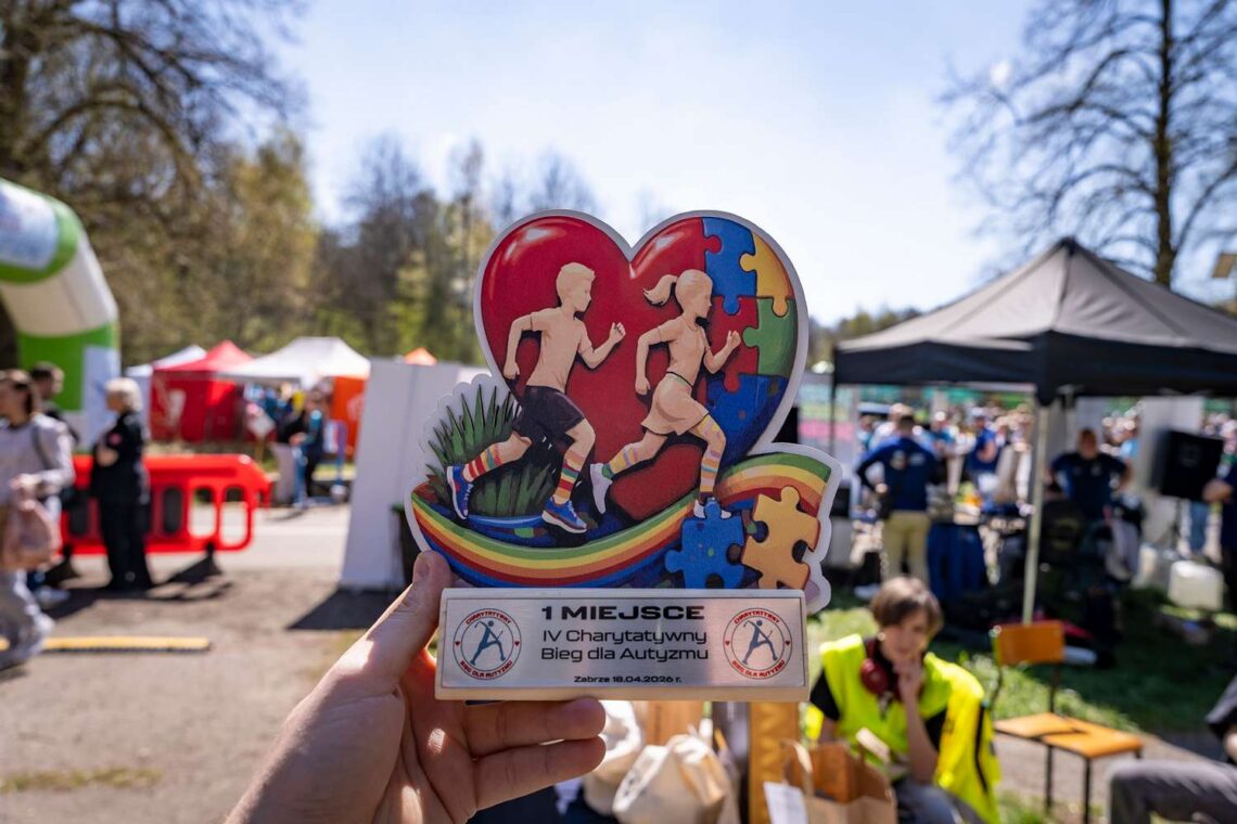 IV Niebieski Bieg dla Autyzmu Zabrze kwiecien 2026 fot. Pawel JaNic Janicki 055