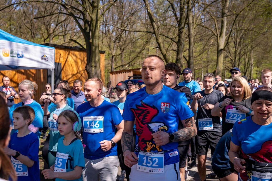 IV Niebieski Bieg dla Autyzmu Zabrze kwiecien 2026 fot. Pawel JaNic Janicki 062