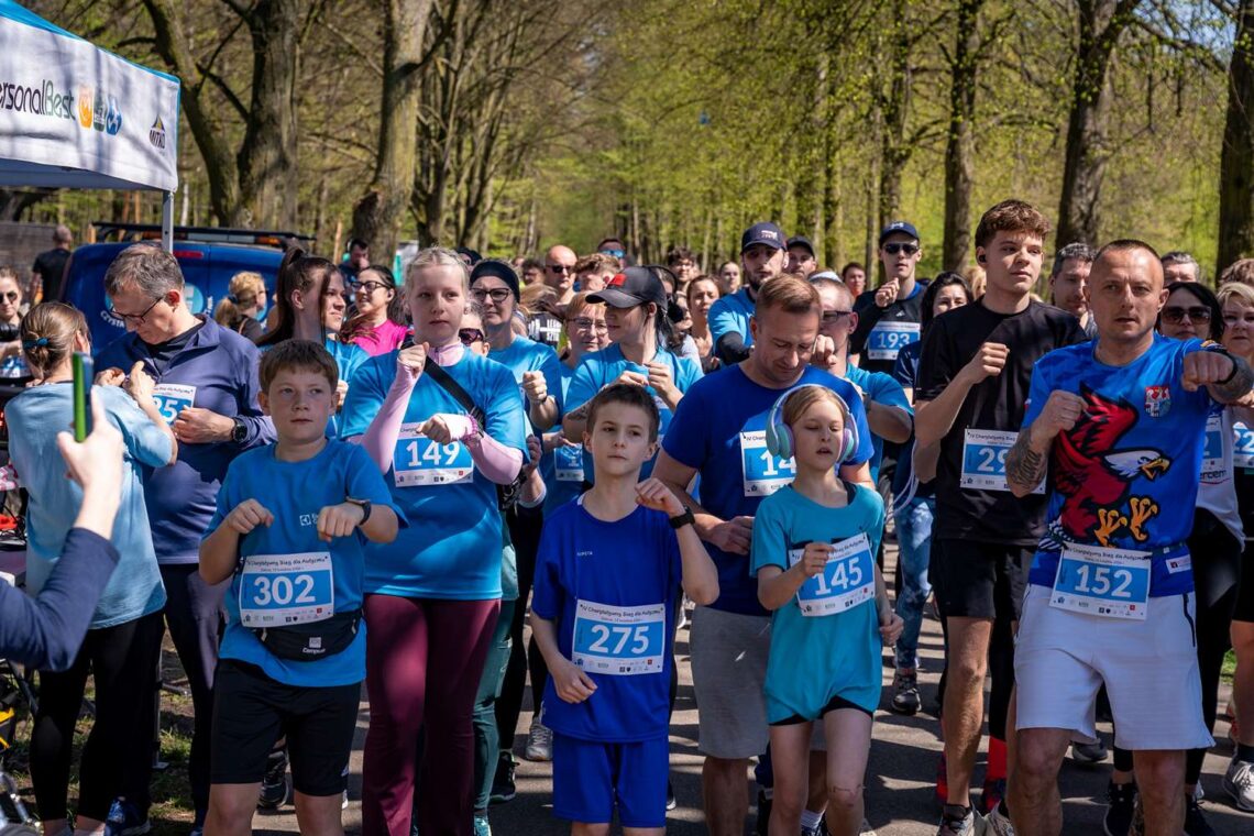 IV Niebieski Bieg dla Autyzmu Zabrze kwiecien 2026 fot. Pawel JaNic Janicki 063