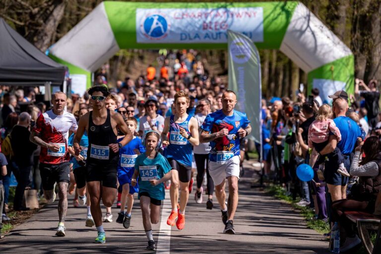 IV Niebieski Bieg dla Autyzmu Zabrze kwiecien 2026 fot. Pawel JaNic Janicki 084