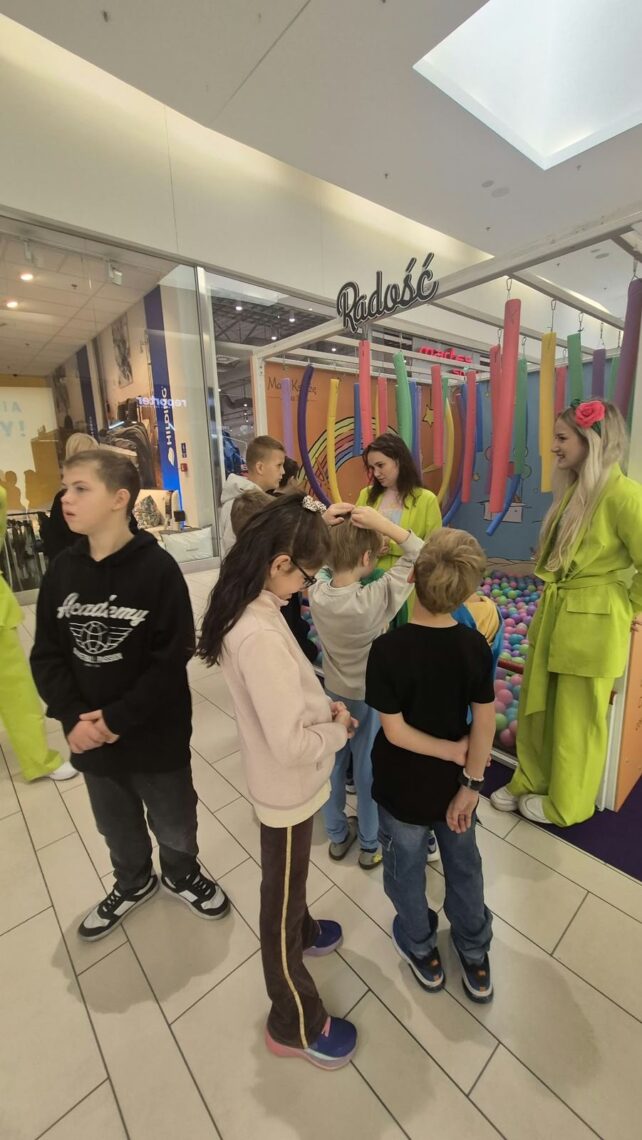 Uczniowie w strefie radości