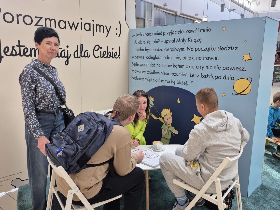 Rozmowa w strefie „Porozmawiajmy, jestem tutaj dla Ciebie”